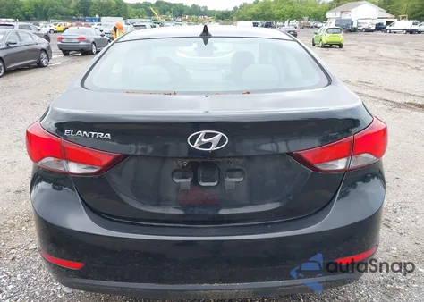 2015 Hyundai Elantra Se from USA, damaged, VIN 5NPDH4AE2FH596249
